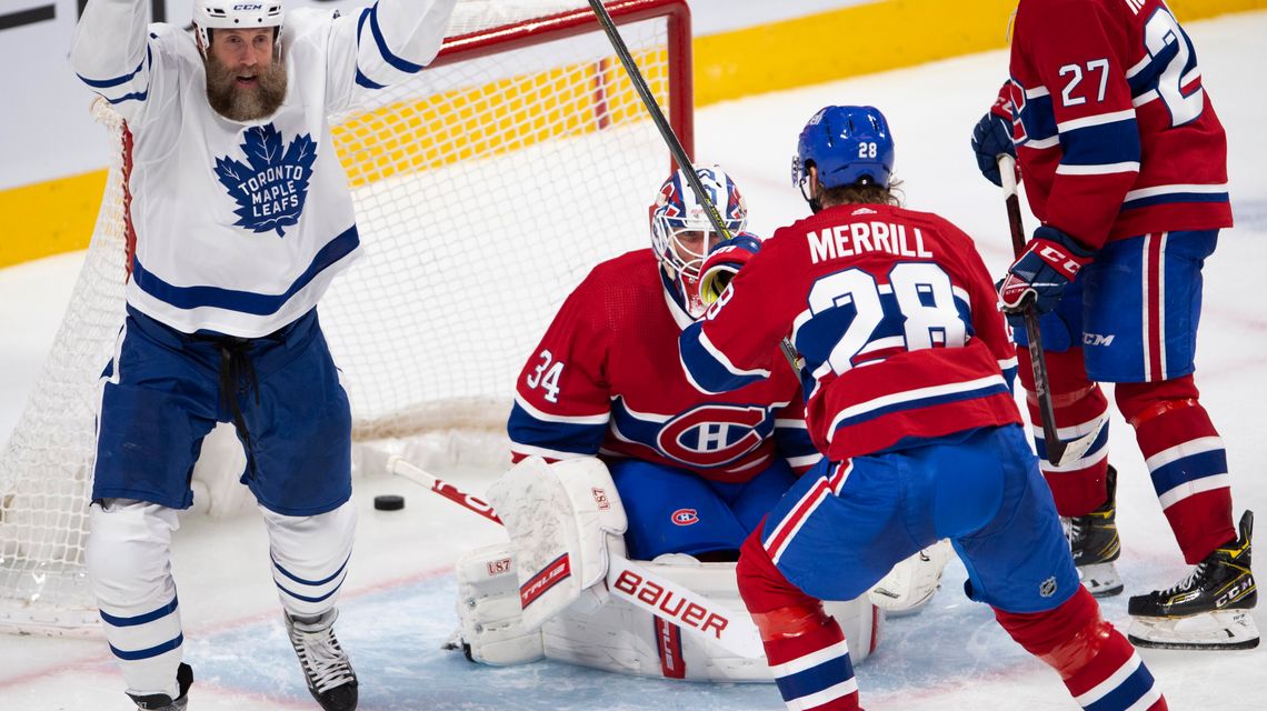 Maple Leafs beat Canadiens 4-1 to clinch playoff spot