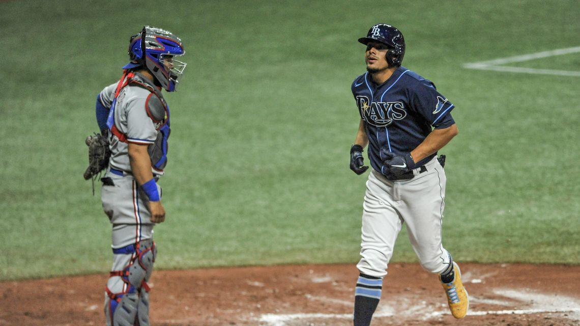 Glasnow fans 14, Adames homers as Rays blank Rangers 1-0