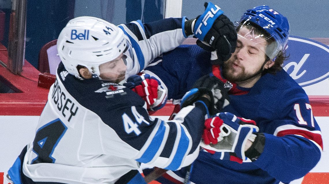 Connor Hellebuyck makes 19 saves, Jets beat Canadiens 5-0