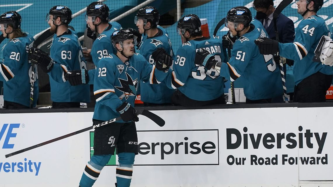 Sharks beat Wild 4-2 for 2-game series sweep