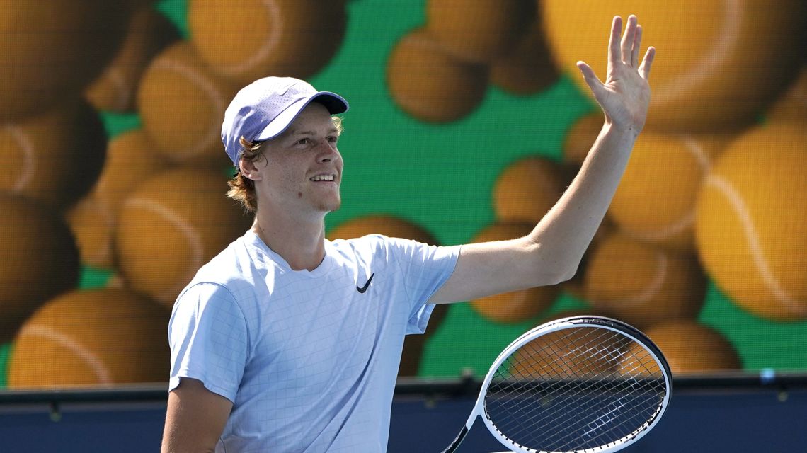 Italian 19-year-old Jannik Sinner reaches Miami Open final