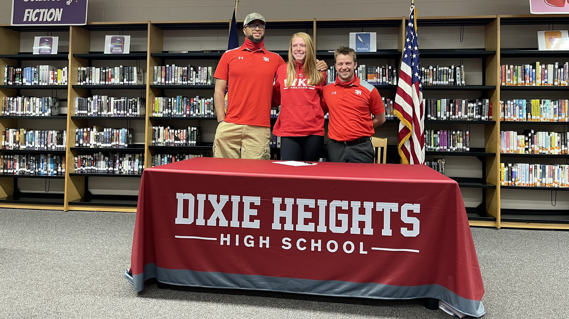 Dixie Heights’ girls track star Arnett officially signs with Western Kentucky