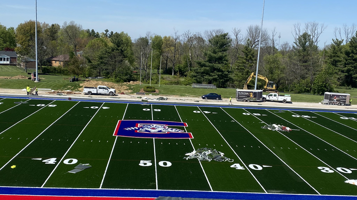 Conner High football field slowly coming together BVM Sports