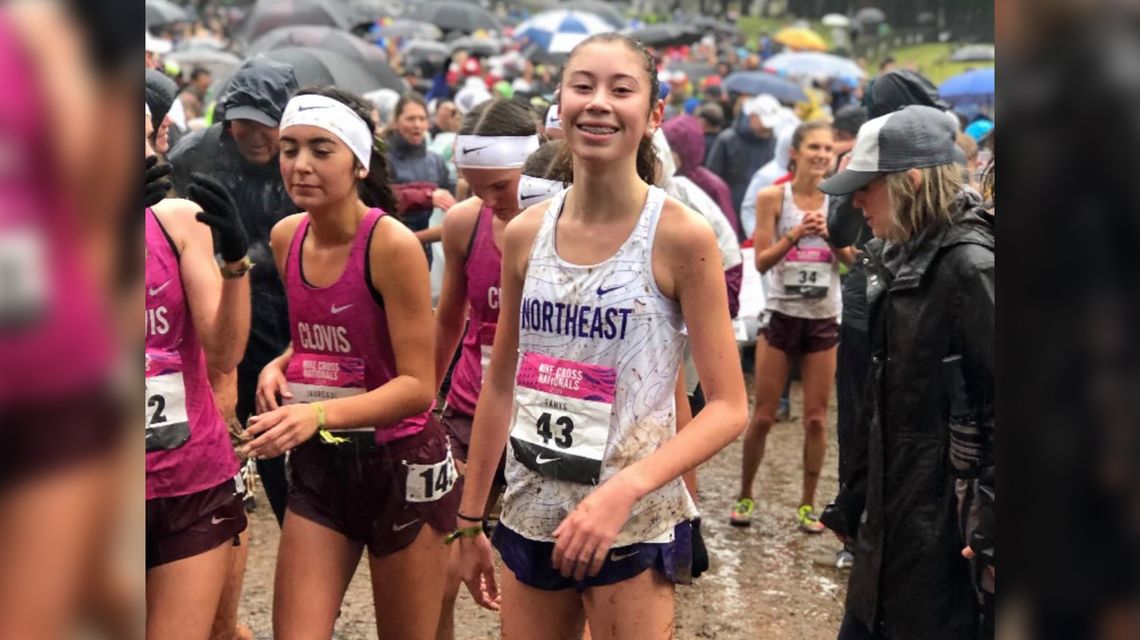 East Greenwich’s Fahys adjusted well to XC team switch, stays ahead of the pack with Gatorade award