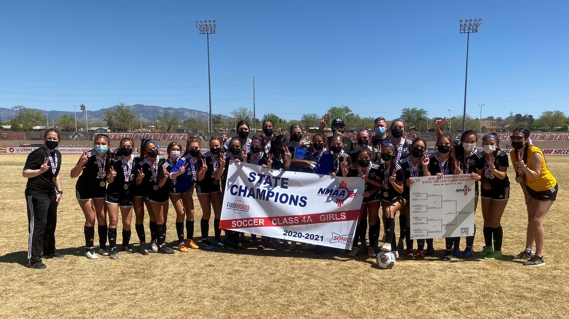 St. Pius X girls soccer wins back-to-back 4A state titles