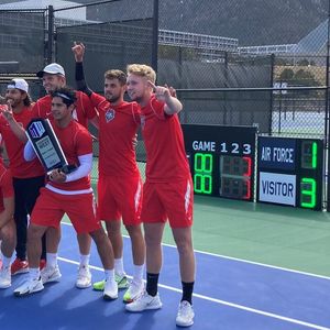 UNM men’s tennis wins back-to-back Mountain West titles