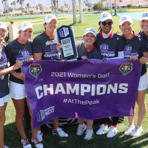 Lobos come back to claim ninth Mountain West women’s golf title