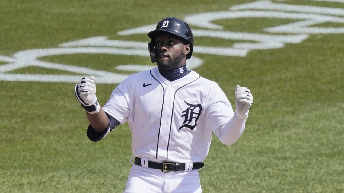 Detroit’s Baddoo homers on first pitch of first MLB at-bat
