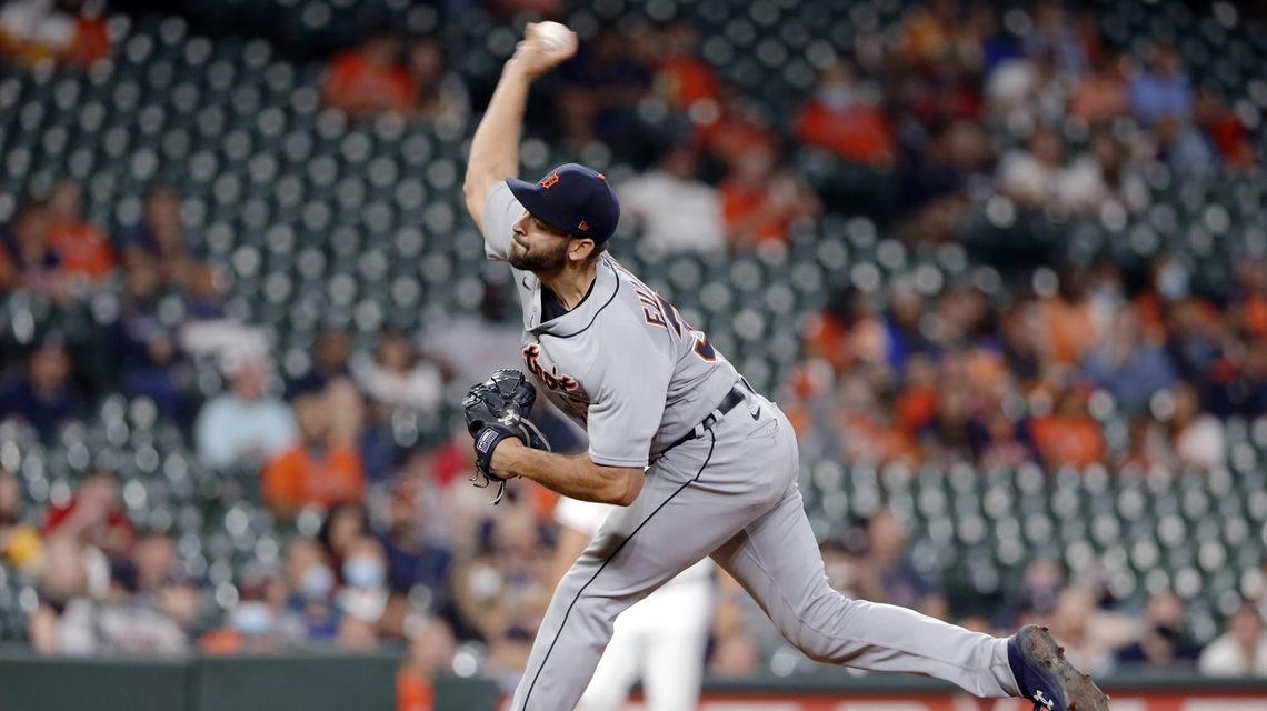 Fulmer 1st win since 2018, Tigers sweep shorthanded Astros