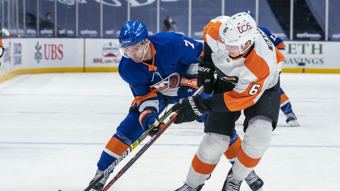 Barzal scores in shootout, Islanders beat Flyers 3-2