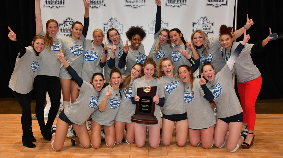 Johnson County volleyball battles to first national title in 16 years