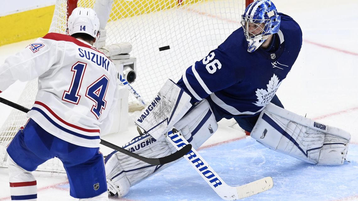 Canadiens beat Maple Leafs 4-3 in OT to force Game 6