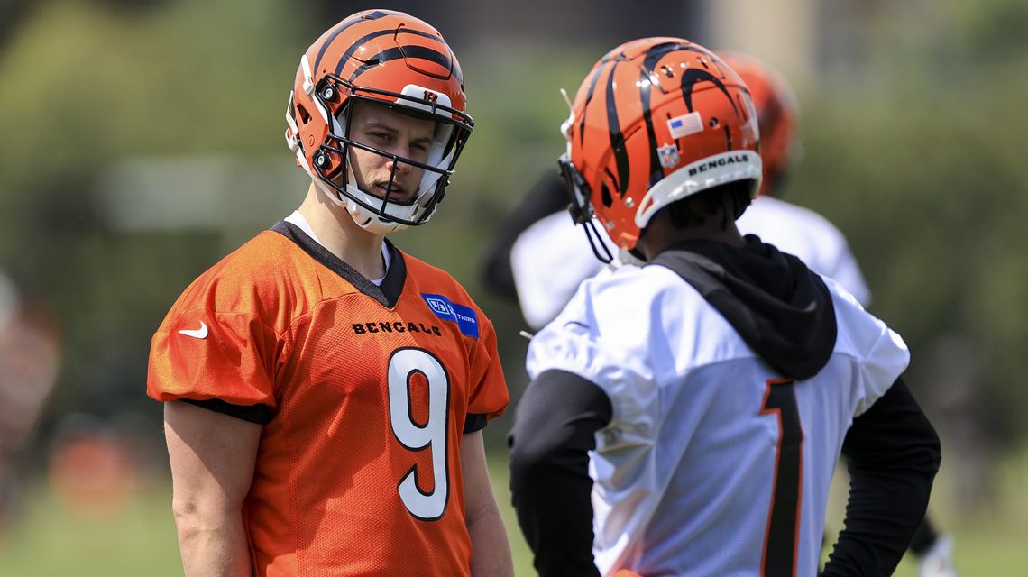 Rehabbing Burrow says he’ll be ready for Bengals opener