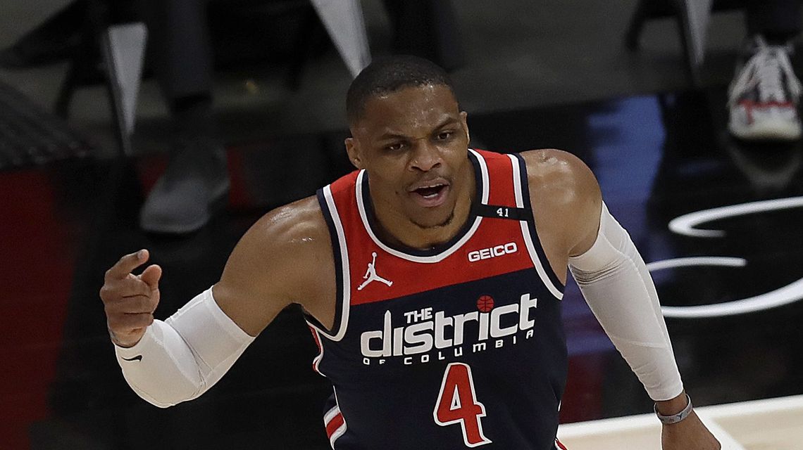 Westbrook breaks Robinson’s NBA triple-double record