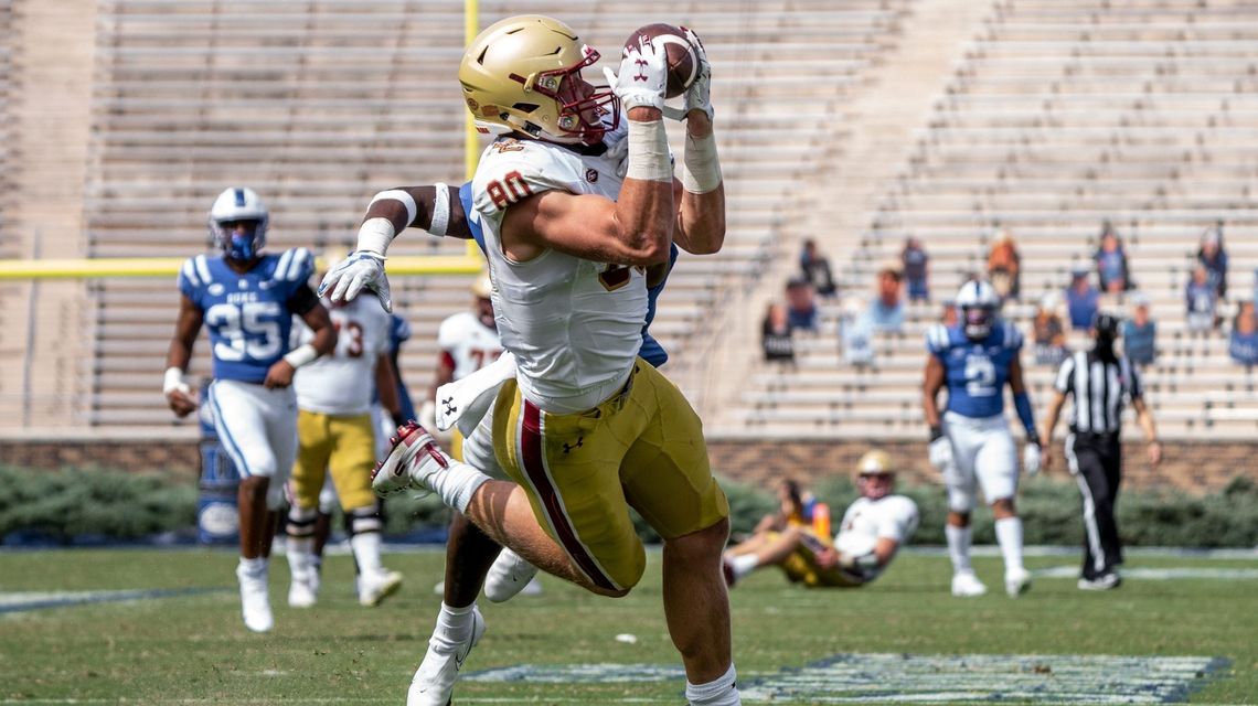 Boston College’s Hunter Long selected by Miami Dolphins