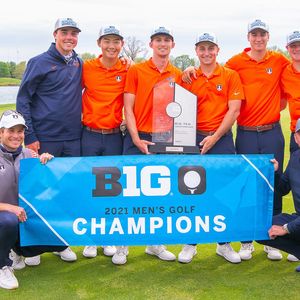 Illinois men’s golf takes home sixth straight Big Ten title