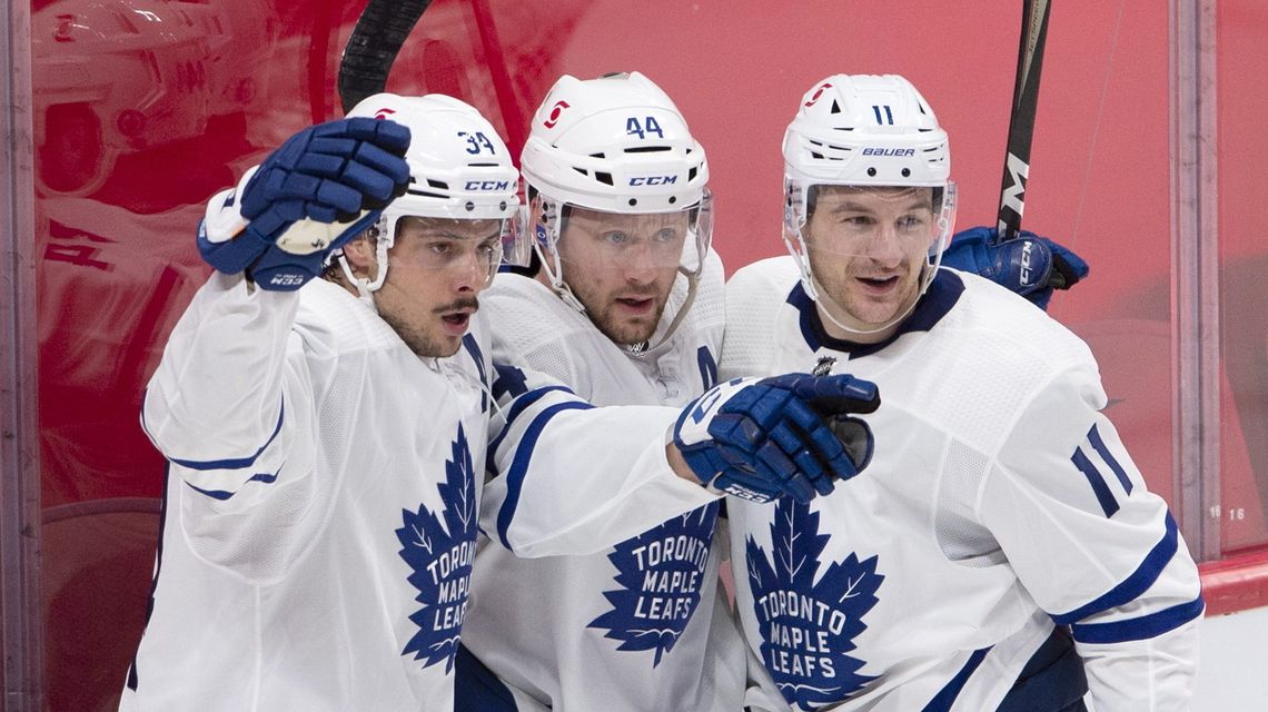 Rielly lifts Maple Leafs to 2-1 win over Canadiens in Game 3