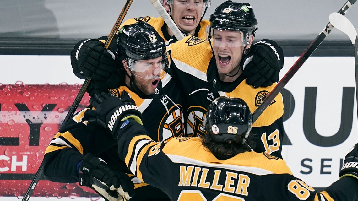 Smith scores in 2nd OT to lead Bruins past Capitals 3-2