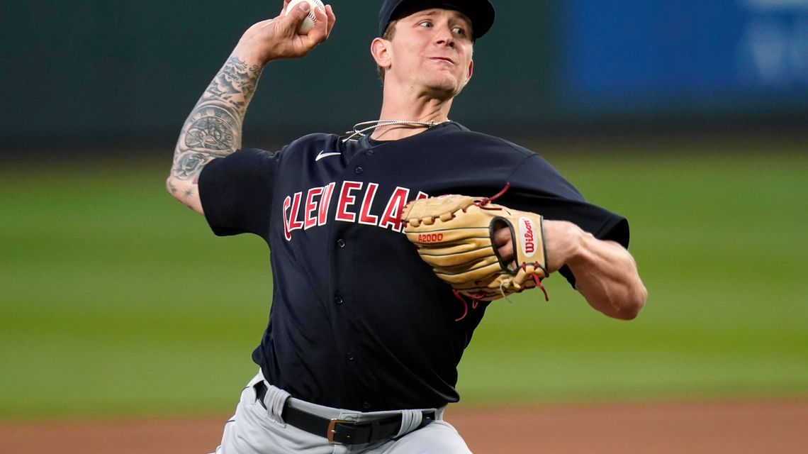 Zach Plesac loses no-no in 8th as Cleveland tops Seattle 4-2