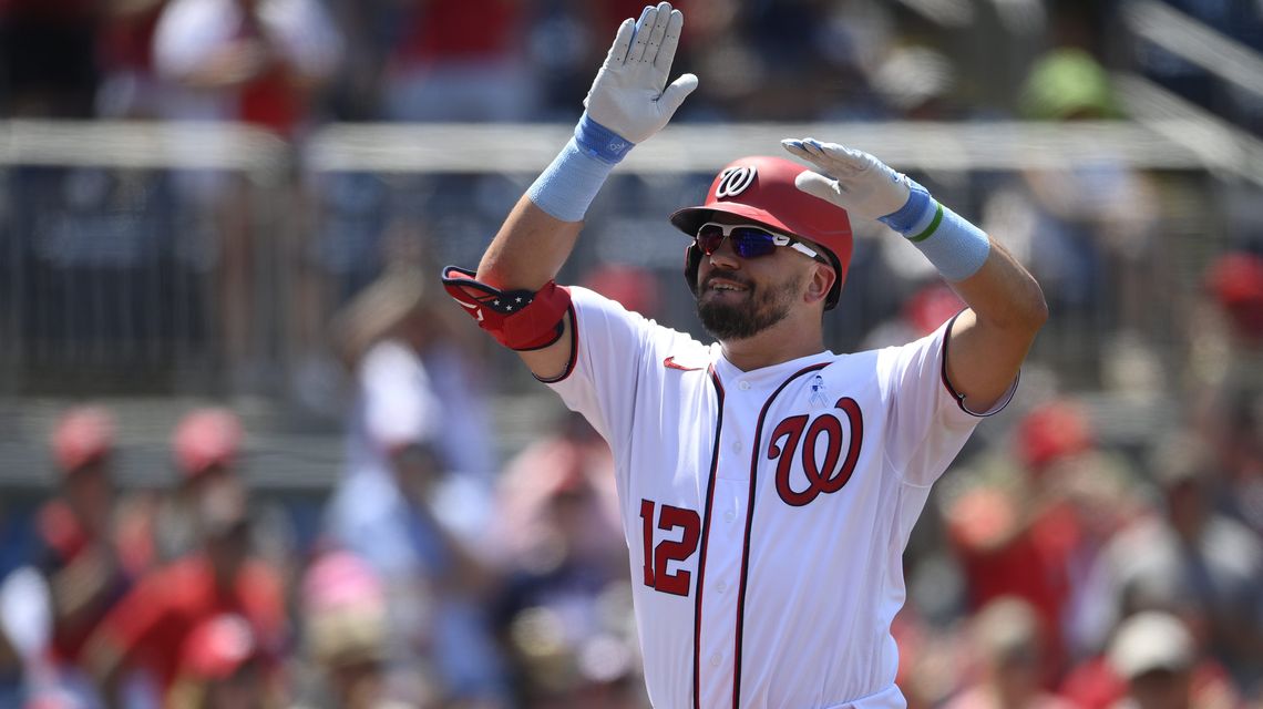 Schwarber hits 3 homers, Nats beat Mets 4-2, take 3 of 4