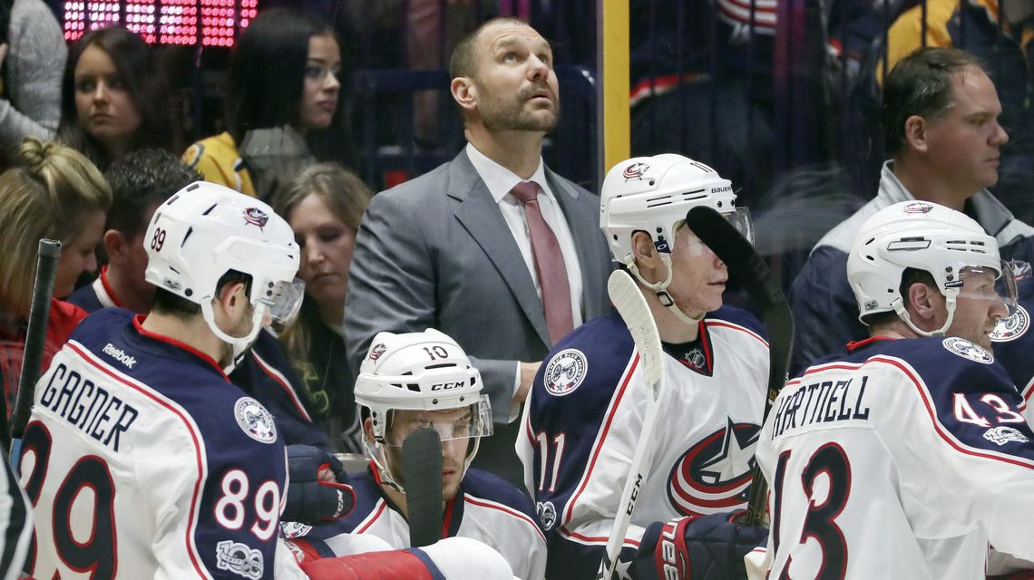 Larsen gets first NHL head-coaching job with Blue Jackets