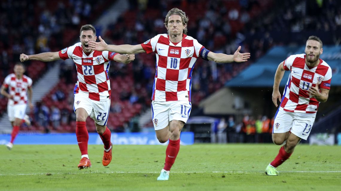 Croatia advances at Euro 2020 with Modrić leading the way