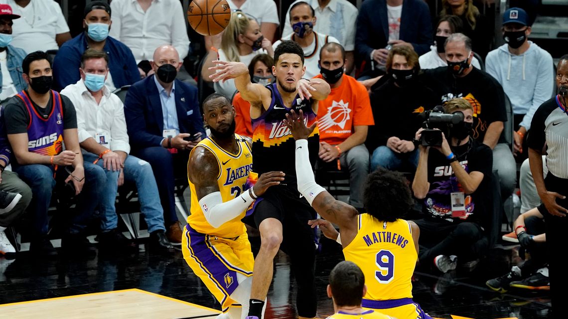 Suns dismantle Lakers 115-85 to take 3-2 series lead