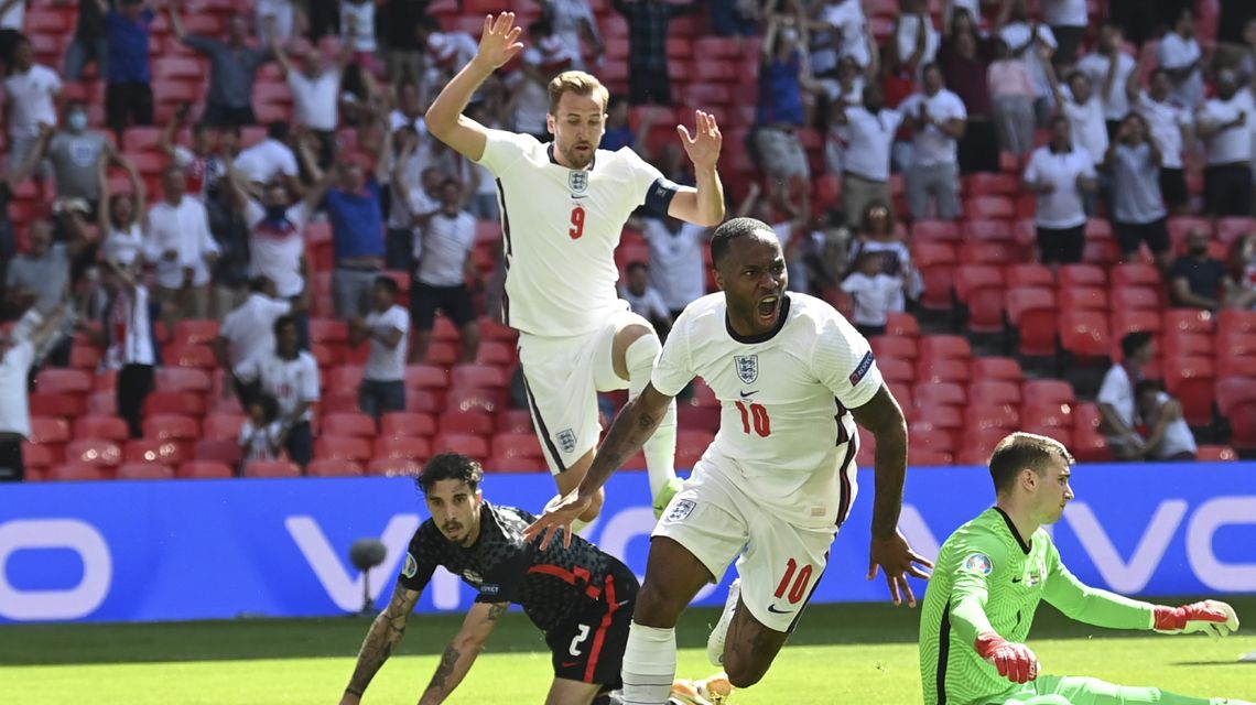 Sterling gives England 1-0 win over Croatia at Euro 2020
