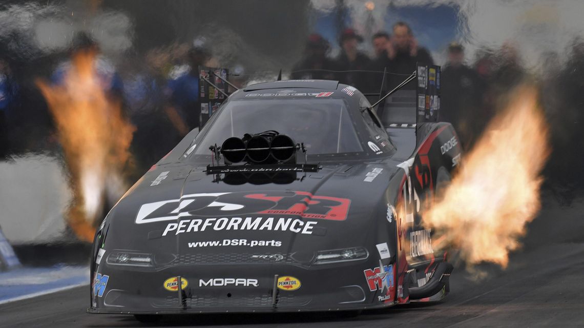 Anderson tops Pro Stock qualifying in New England Nationals