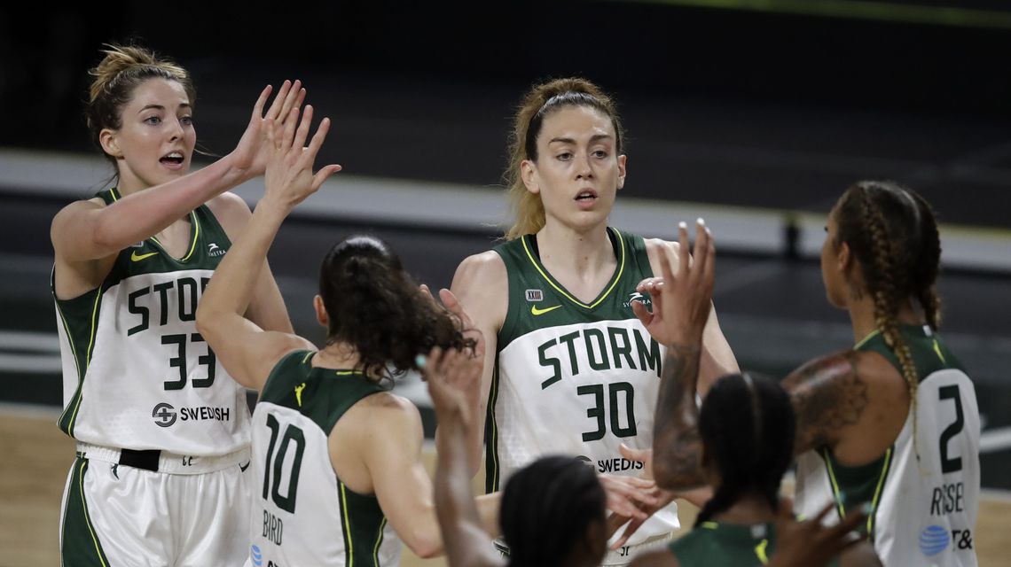 Storm stay unbeaten on road with 86-75 victory over Dream