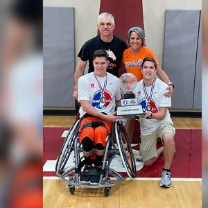 AJ Hummer helps lead UTA wheelchair basketball team to national title