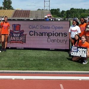 Danbury HS girls track and field wins CIAC State Open Championships