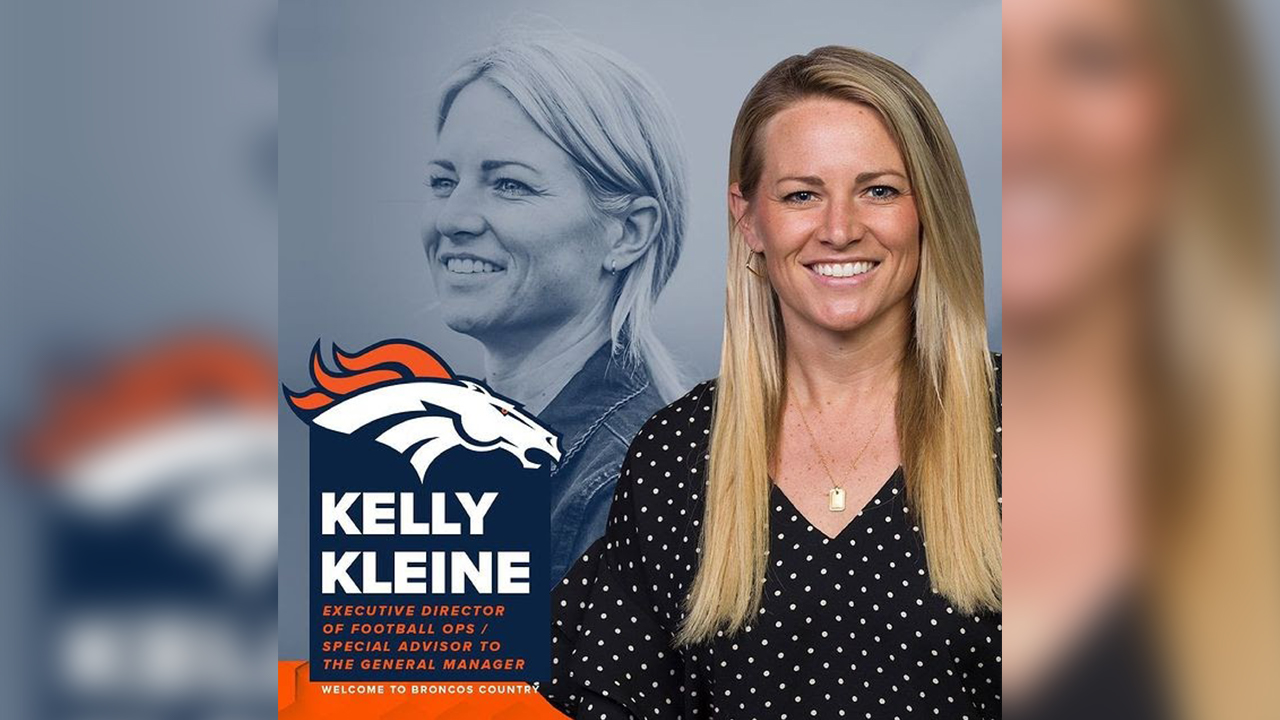 Broncos make NFL history with the hiring of Kelly Kleine