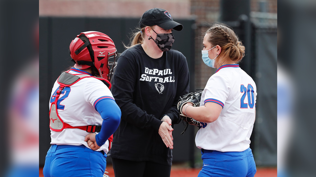 DePaul coach Tracie Adix-Zins picks up right where she left off