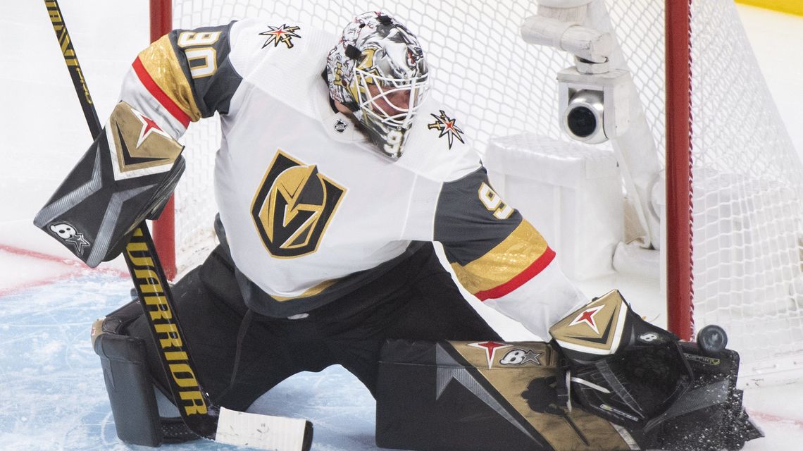 Vegas leans on 1-2 goalie combo to even series vs Canadiens