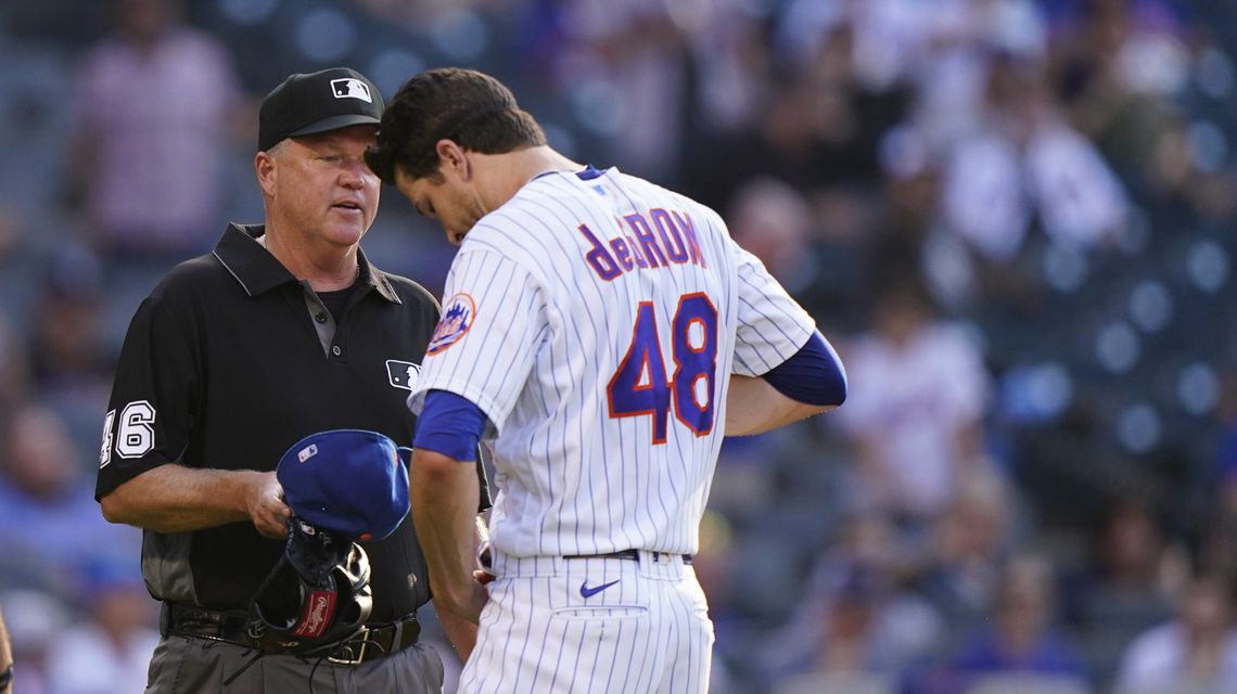 Searching for sticky stuff: MLB umps start checking pitchers