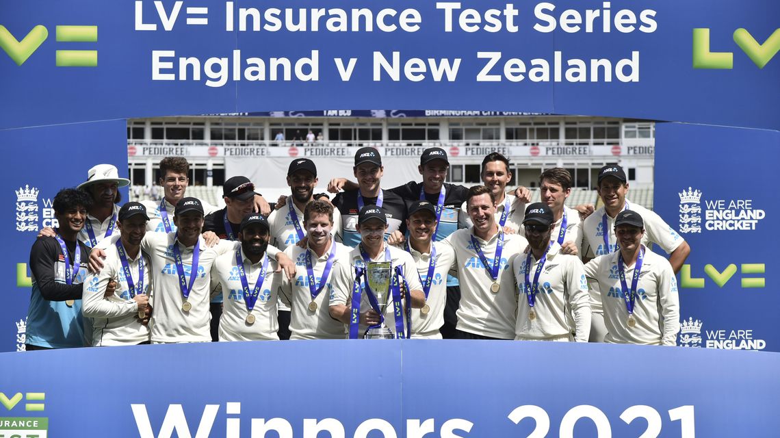 New Zealand secure rare away test series win against England