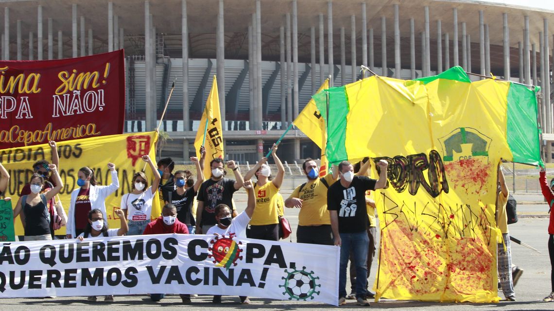Copa America in Brazil up to 140 virus cases