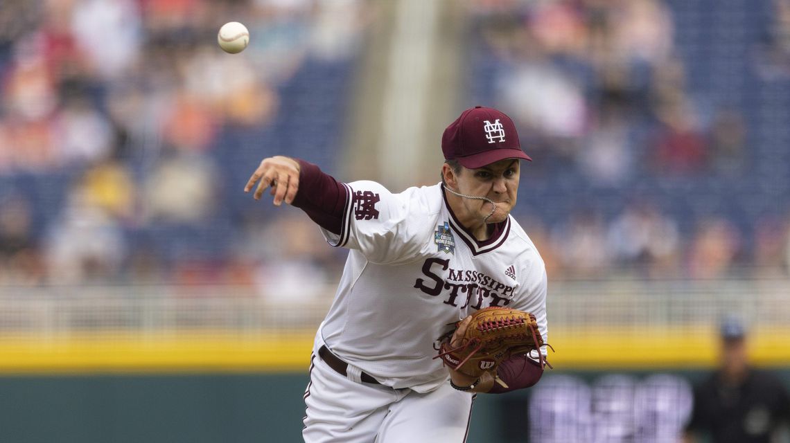 Leggett’s RBI hit in 9th sends Mississippi St. to CWS finals