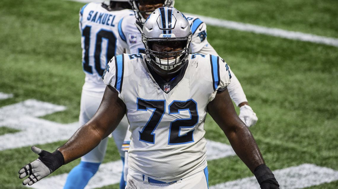 AP source: Panthers’ Moton agrees to 4-year, $72M extension