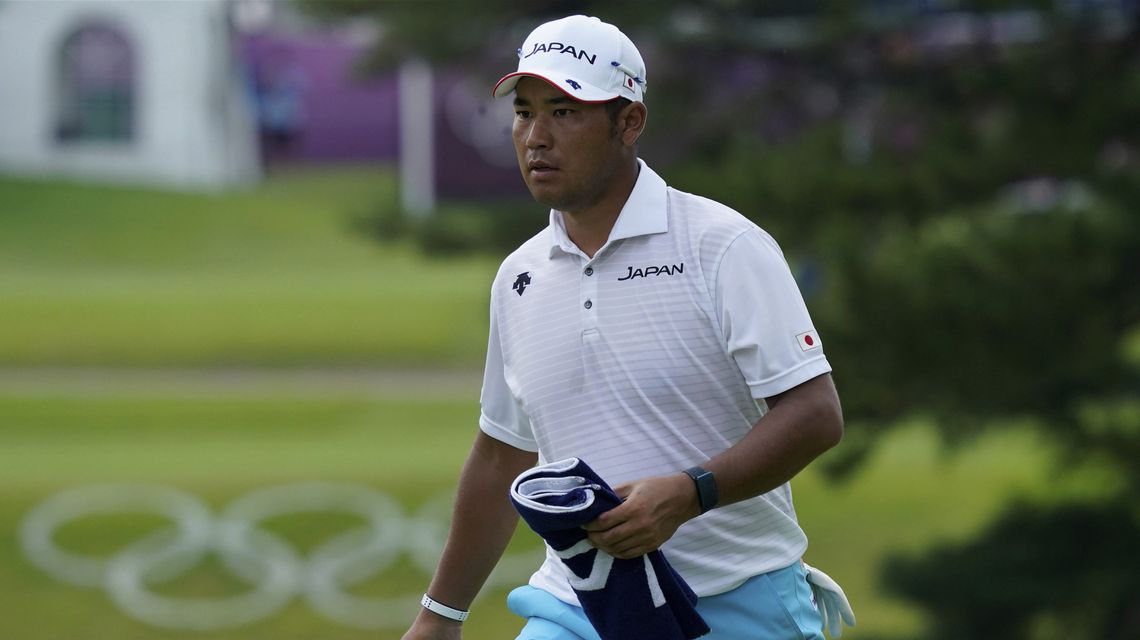 Matsuyama in final group at halfway point of Olympic golf
