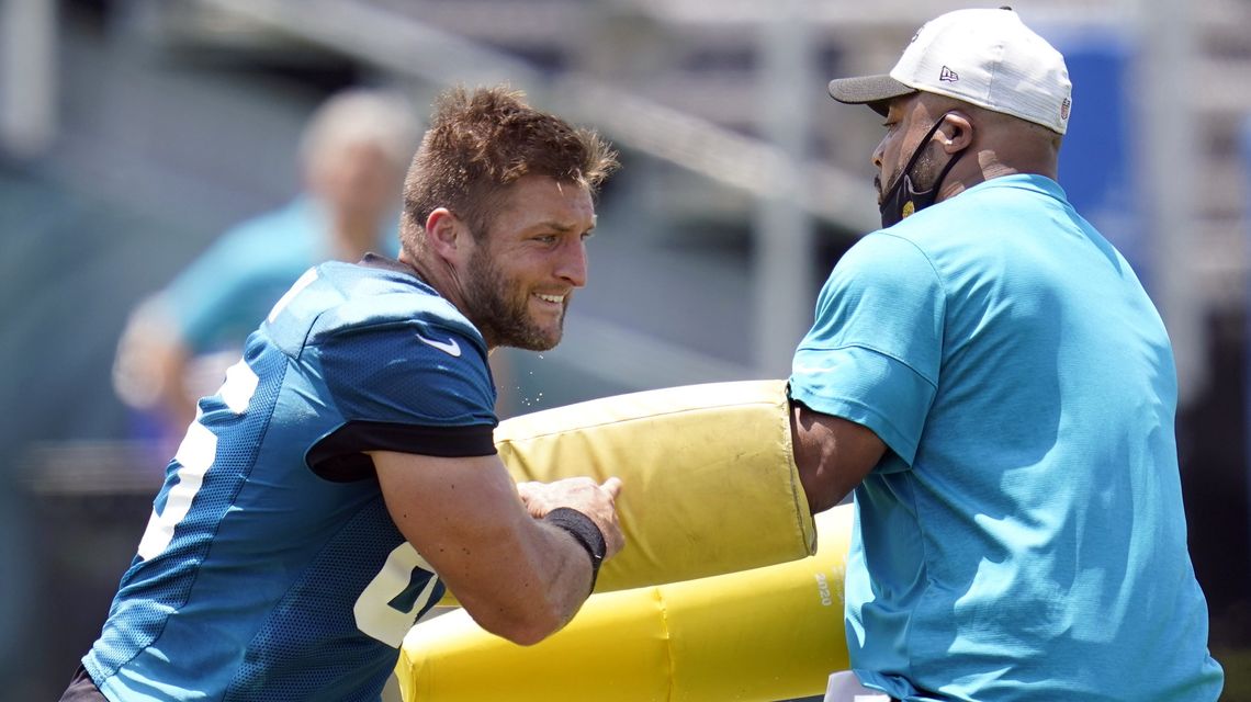 Comeback story? Tebow opens Jags training camp as ‘1 of 90’