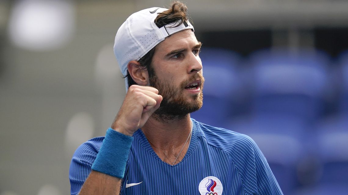 Khachanov advances to gold-medal match in Olympic tennis