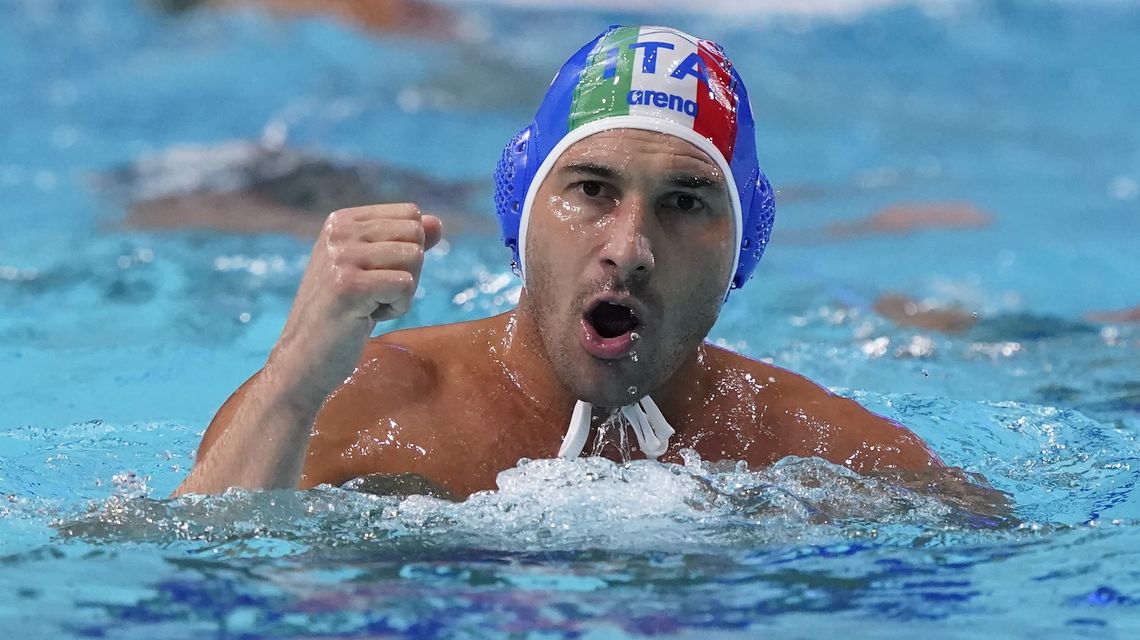 Italy wins rematch with US in men’s Olympic water polo