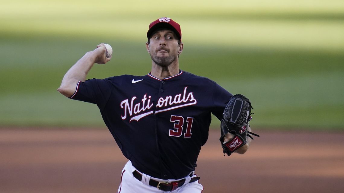 The Dodgers have pulled off a deal for ace Max Scherzer and All-Star shortstop Trea Turner of the Nationals