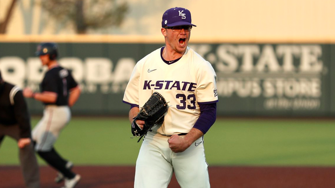 Cubs draftee Jordan Wicks becomes K-State’s first-ever first-round pick