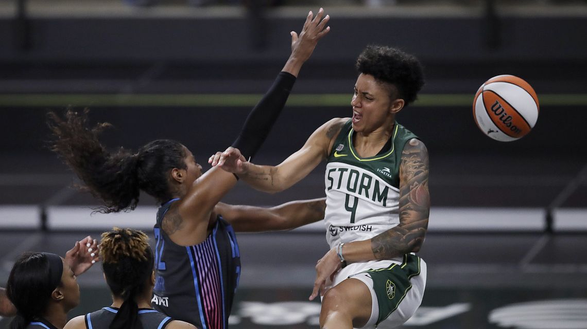 Storm waive veteran Candice Dupree after 16 games