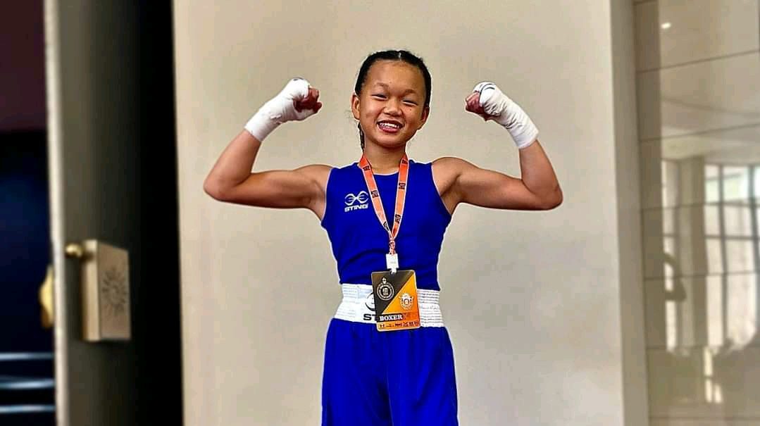 Karma Farber, 12, is a boxing Olympian in the making