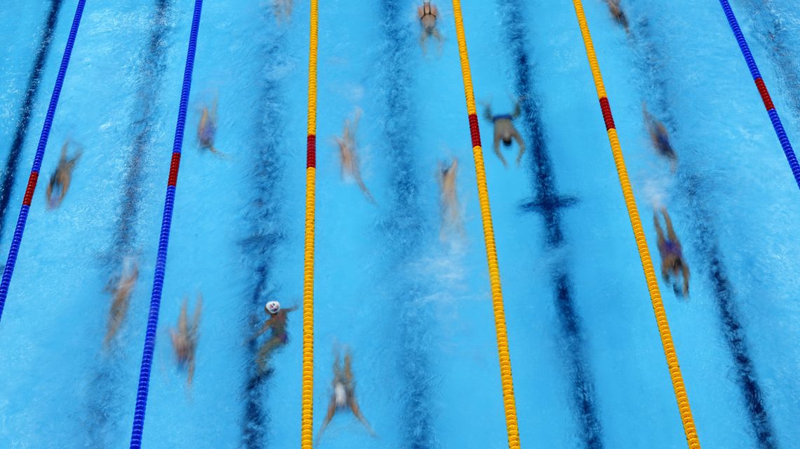 Olympic first: Men, women to swim together in the same race