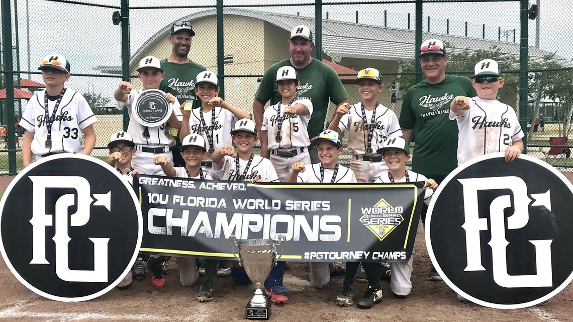 Sky is the limit for youth baseball champions Hawks Gold 2028